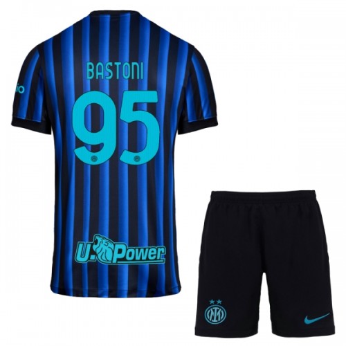 Ensemble Maillot Inter Milan Bastoni 95 Domicile 2025-26 Enfant Ensemble Maillot Inter Milan Bastoni 95 Domicile 2025-26 Enfant